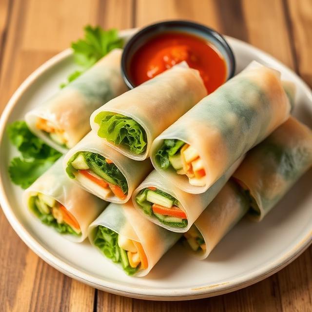 Vegetable Spring Rolls