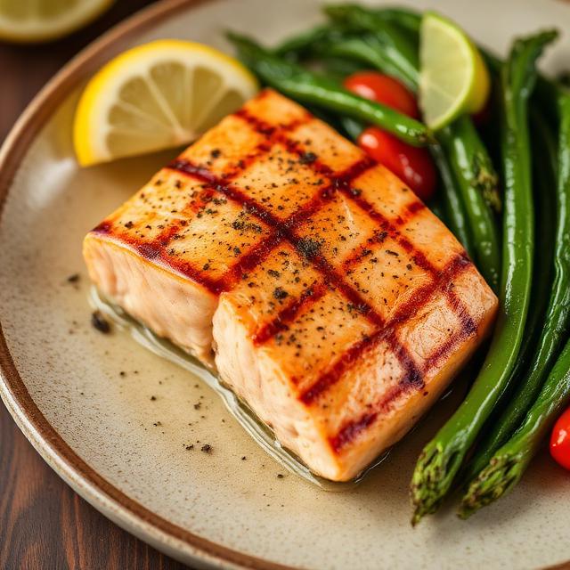Grilled Salmon